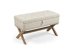 YardGo 35" Storage Bench, X-Legs