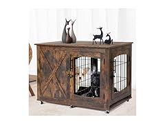 Knowfunn 39" Dog Crate End Table