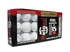 15pk of Callaway Chromesoft with 30 Tees