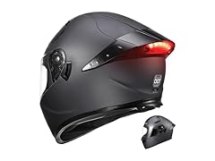 RSYSO Full Face Motorcycle Helmet LED