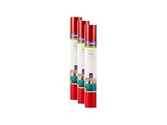 Cricut Everyday Iron On, Red, 3-Pack of 2ft