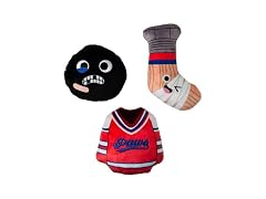 Fringe Studio Plush Dog Toy, 3 Pieces Set