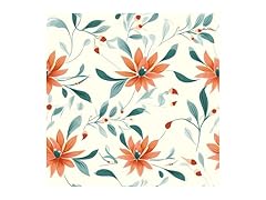 OUSCACH Vintage Floral Wallpaper