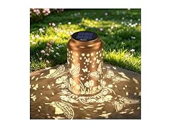 JEJOT Butterfly Solar Lanterns Outdoor