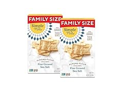 2PK Simple Mills Almond Flour Crackers