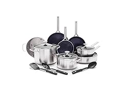 Blue Diamond 15 Piece Pots and Pans Set