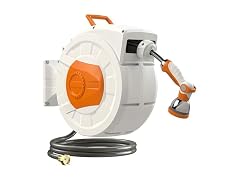 Entgard Retractable Garden Hose Reel 100