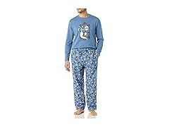 Amazon Essentials Mens Flannel PJ Sleep Set