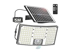 TOBUSA Motion Sensor Solar Outdoor Light