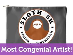 "Sloth 5k" Accessory Pouch