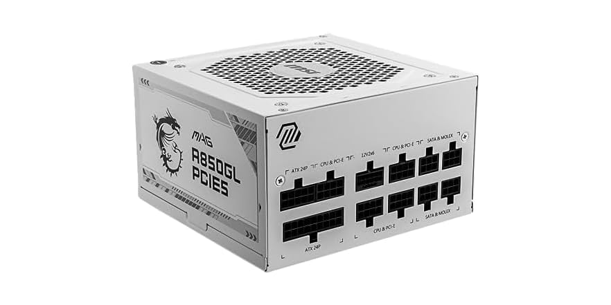MSI MAG A850 GL PCIE5 WHITE 80PLUS GOLD
