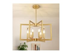 Bairth Gold Chandelier Farmhouse
