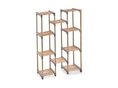 Honey-Can-Do 10-Tier Wood Plant Stand
