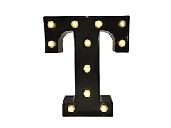 Proyatech Black Alphabet Marquee Letters