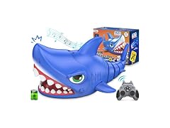 RC Shark Robot Toy w/ Biting & Swimming