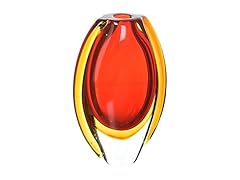 Mwcurtco Sunfire Glass Vase