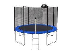Livavege Trampoline 10FT Safety Enclosure Net