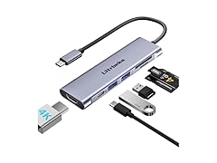 7-in-1 USB-C Hub with 4K HDMI Multiport Adapter