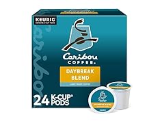 24CT Caribou Coffee Daybreak Morning Blend,K-Cups