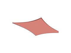 Yescom SHADE SAIL 16Ft SQUARE-Red