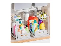 Under Sink Organizer and Storage 2 Pack, Slide Out
