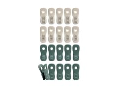 20 Pack Bag Clips with Magnet