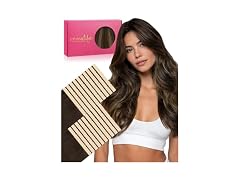 WENNALIFE Dark Brown 3.15" Wide Tape in Hair Extensions