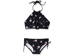 Kanu Surf Girls (14) Morgan Ruffle Halter Swimsuit