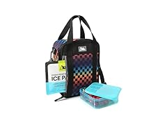 Arctic Zone Urban Lunch Box Combo- Checkered