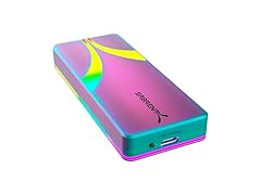 Rocket RGB USB C 20Gbps M.2 SATA/NVMe SSD Enclosure