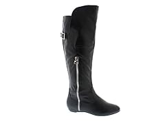 Riding Boots Side Zip, Black