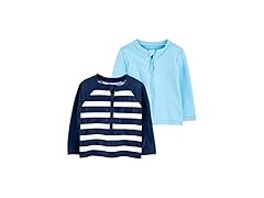 Carters Blue/Navy Rashguard (3-6M)