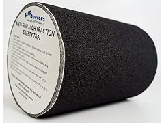 SlipDoctors Black Anti-Slip Safety Tape (6" x 15')