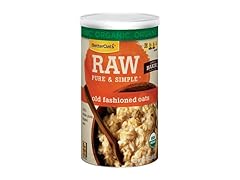 Better Oats Raw Organic Old Fashioned Oats, 16 oz