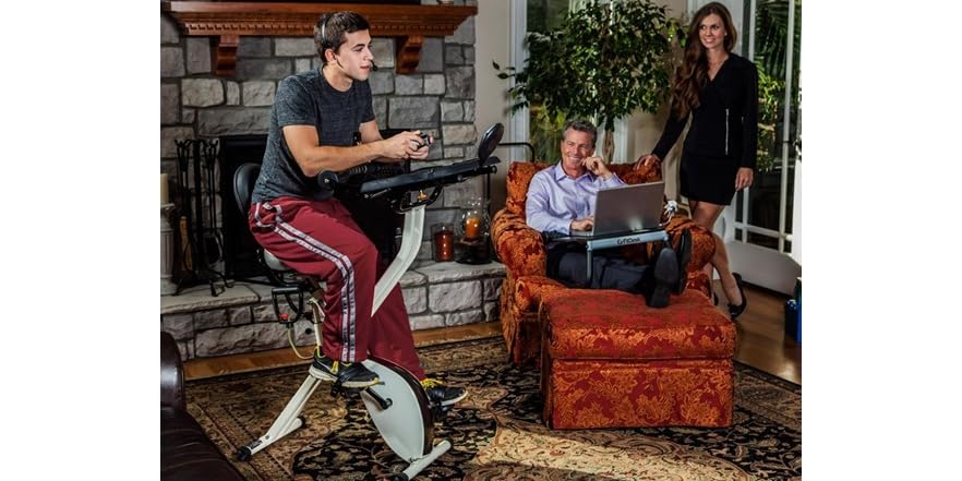 fitdesk 2.0 desk exercise bike with massage bar