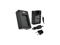 Vivitar Travel Quick Charger for Canon BP-819 Battery