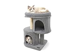 DORTALA 26" Cat Tree, Light Grey