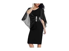 LALAGEN (XXL) Womens Chiffon Plus Size Ruffle XXL