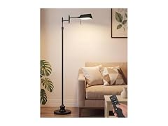 Bairth Black Reading Floor Lamp, Dimmable Pharmacy Lamp