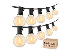 RTTY 300FT Outdoor String Lights G40