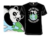 Save The Earth Pandas Live Here
