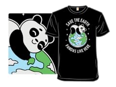 Save The Earth Pandas Live Here