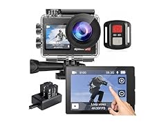 Hiicam 4K Action Camera 20MP WiFi