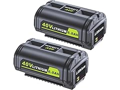 Simple Plus+ Replacement Battery Ryobi 40V 6Ah 2pk