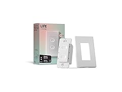 LIFX Smart Switch, 2 Button in-Wall Wi-Fi (White)