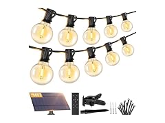 Brightever 3-Pack 150FT Solar String Lights Outdoor Waterproof