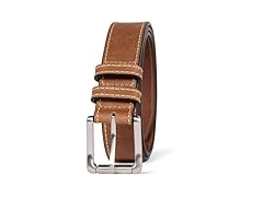 Stitched Edge Leather Belt (32, 38 & 42)