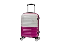 Rockland Melbourne Hardside  Luggage, Carry-On 20", Two Tone