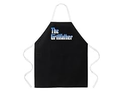 "The Grillfather" Apron-Black