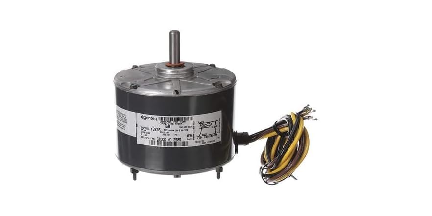 GENTEQ OEM Replacement Motor, 1/4 HP, 1100 RPM, 208-230V, TEAO